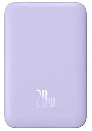 Повербанк Baseus Magnetic Mini Air 10000 mAh 20W PD/QC Nebula Purple (P10059001313) - фото Повербанк Baseus Magnetic Mini Air 10000 mAh 20W PD/QC Nebula Purple (P10059001313)
