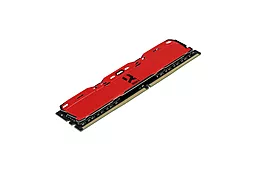 Оперативна пам'ять GooDRam DDR4 8GB 3000 MHz Iridium X (IR-XR3000D464L16S/8G) Red - мініатюра 2