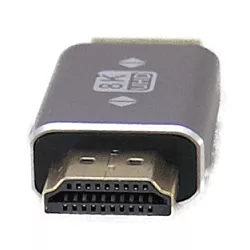 Видео переходник (адаптер) ExtraDigital HDMI M/M 8K UHD 60Hz Grey (KBH1887) - миниатюра 3