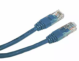 Патч-корд RJ-45 3м Cablexpert Cat. 5e UTP 50u синій (PP12-3M/B)