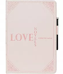 Чохол для планшету Ozaki O!coat Wisdom Love Novel Pink for iPad mini (OC103LK) - фото Чохол для планшету Ozaki O!coat Wisdom Love Novel Pink for iPad mini (OC103LK)
