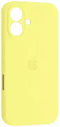 {"ru": "Чехол", "uk": "Чохол"} Silicone Case Full Camera для Apple iPhone 16 Mellow Yellow