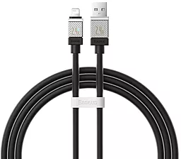 Кабель Baseus CoolPlay Series USB-A - Lightning 12w 2.4a 2м cable Black (CAKW000501) - фото Кабель Baseus CoolPlay Series USB-A - Lightning 12w 2.4a 2м cable Black (CAKW000501)