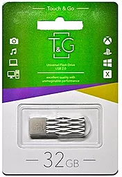 Флешка T&G 32GB 103 Metal Series Silver (TG103-32G) - фото Флешка T&G 32GB 103 Metal Series Silver (TG103-32G)