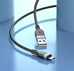 Кабель Hoco X109 USB-A - micro USB 12w 2.4a 3м cable Black - миниатюра 6 Кабель Hoco X109 USB-A - micro USB 12w 2.4a 3м cable Black - миниатюра 6