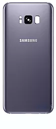 Задняя крышка корпуса Samsung Galaxy S8 G950 со стеклом камеры Orchid Gray