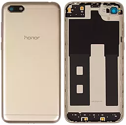 Задняя крышка корпуса Huawei Honor 7A / Honor 7s / Honor Play 7 со стеклом камеры Gold
