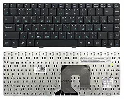 Клавіатура для ноутбуку Asus F9 F9D F9DC F9E F9F F9G F9J F9Sg X20 04GNER1KRU00 чорна