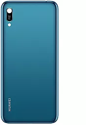 Задняя крышка корпуса Huawei Y6 Pro (2019) со стеклом камеры Sapphire Blue