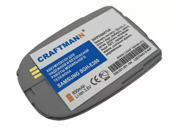 Аккумулятор для Samsung E360 / BST5058S (800 mAh) - фото 1