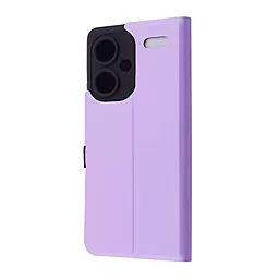 Чохол Wave Flap Case для Xiaomi Redmi Note 13 Pro+ Light Purple