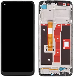 Дисплей OnePlus Nord N200 5G з тачскріном і рамкою, оригінал, Black