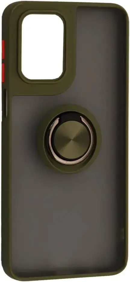 Чохол 1TOUCH Gingle Ring Case для Motorola E14 4G Khaki - фото 1