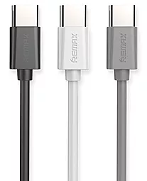 Кабель Remax Rayen USB-A - Type-C 12w 2.4a 1м cable White (RC-075a) - миниатюра 3 Кабель Remax Rayen USB-A - Type-C 12w 2.4a 1м cable White (RC-075a) - миниатюра 3