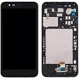 Дисплей LG K10 2018, K11 2018 с тачскрином и рамкой, Black - фото Дисплей LG K10 2018, K11 2018 с тачскрином и рамкой, Black