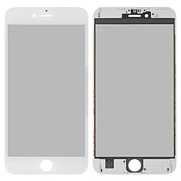 Корпусное стекло дисплея Apple iPhone 6S Plus (с OCA пленкой и поляризационной пленкой) with frame White