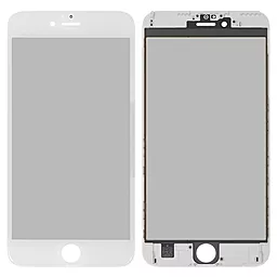 Корпусне скло дисплея Apple iPhone 6S Plus (з OCA плівкою і поляризаційною плівкою) with frame White - фото Корпусне скло дисплея Apple iPhone 6S Plus (з OCA плівкою і поляризаційною плівкою) with frame White