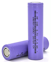 Акумулятор Voltronic 18650 Li-ion 3.7V (1650mAh) Purple Q100 1шт. 3.7 V