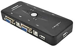 Видео коммутатор K401 VGA 1x4 1080p 60hz black (YT-KVM K401) Veggieg