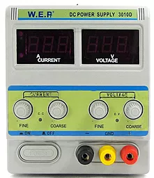 Лабораторный блок питания WEP PS-3010D 30V 10A - фото Лабораторный блок питания WEP PS-3010D 30V 10A