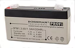 Акумуляторна батарея Bossman Profi 6V 1.3Ah (3FM1.3)