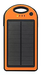Повербанк MANGO IPX6 waterproof solar,12000mAh Black/Orange - фото Повербанк MANGO IPX6 waterproof solar,12000mAh Black/Orange