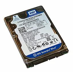 Жесткий диск для ноутбука Western Digital Blue 120 GB 2.5 (WD1200BEVT) - миниатюра 2