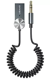Блютуз-адаптер Usams SJ464 Car Wireless Audio Receiver BT5.0 Tarnish