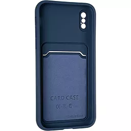 Чехол Pocket Case iPhone X Dark Blue - миниатюра 3