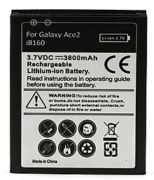 Усиленный аккумулятор Samsung i8160 Galaxy Ace 2 / EB425161LU / EB-L1M7FLU / DV00DV6223 (3800 mAh) PowerPlant - фото Усиленный аккумулятор Samsung i8160 Galaxy Ace 2 / EB425161LU / EB-L1M7FLU / DV00DV6223 (3800 mAh) PowerPlant