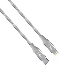 Кабель Ttec 2DK41G USB Type-C - Lightning 18w 3a 1.5м PD сable Silver - миниатюра 2 Кабель Ttec 2DK41G USB Type-C - Lightning 18w 3a 1.5м PD сable Silver - миниатюра 2