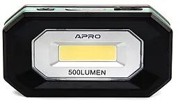 Ліхтарик акумуляторний APRO 5 Вт 500 Лм 2000mAh (900518) - фото Ліхтарик акумуляторний APRO 5 Вт 500 Лм 2000mAh (900518)