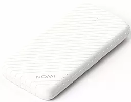 Повербанк Nomi F100 10000 mAh White - фото Повербанк Nomi F100 10000 mAh White