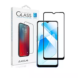 Защитное стекло ACCLAB Full Glue для Oppo A55 5G Черное (1283126522086)