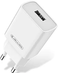 Сетевое зарядное устройство с быстрой зарядкой Jellico AQC31/32 18w QC3.0 home charger white - фото Сетевое зарядное устройство с быстрой зарядкой Jellico AQC31/32 18w QC3.0 home charger white