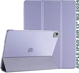 Чехол для планшета BeCover Tri Fold Hard для Apple iPad Air 13" M2, M3 2024 Purple (711725) - фото Чехол для планшета BeCover Tri Fold Hard для Apple iPad Air 13" M2, M3 2024 Purple (711725)