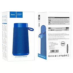 Колонки акустические Hoco HC13 Sports BT speaker Blue - миниатюра 2