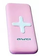 Повербанк Awei P98k 7000mAh Pink - фото Повербанк Awei P98k 7000mAh Pink