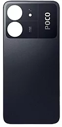 Задняя крышка корпуса Xiaomi Poco C65 Black - фото Задняя крышка корпуса Xiaomi Poco C65 Black