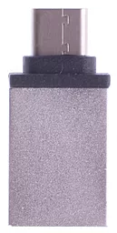 OTG-перехідник Upex Type-C — USB 3.0 Silver (UP10124) - мініатюра 3