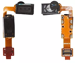 Роз'єм навушників Samsung Galaxy 3 i5800, з динамиком, зі шлейфом