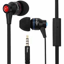 Наушники Awei TE-800i Black - фото Наушники Awei TE-800i Black