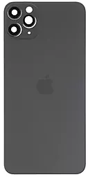 Задня кришка корпусу Apple iPhone 11 Pro Max зі склом камери Space Gray - фото Задня кришка корпусу Apple iPhone 11 Pro Max зі склом камери Space Gray