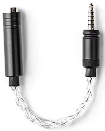 Аудіо кабель Shanling M0 Pro AUX mini Jack 3.5mm - Balanced 4.4mm cable 0.15 м black - фото Аудіо кабель Shanling M0 Pro AUX mini Jack 3.5mm - Balanced 4.4mm cable 0.15 м black
