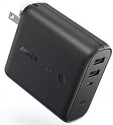 Повербанк Anker PowerCore Fusion 5000 mAh Black (A1622311) - фото Повербанк Anker PowerCore Fusion 5000 mAh Black (A1622311)