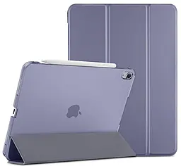 Чехол для планшета BeCover Tri Fold Hard для Apple iPad 10.9" (2022/2024)/iPad (А16) 2025 11" Lavender Purple (715155) - фото Чехол для планшета BeCover Tri Fold Hard для Apple iPad 10.9" (2022/2024)/iPad (А16) 2025 11" Lavender Purple (715155)