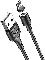 Кабель USB Hoco X52 Sereno Lightning  Black - миниатюра 2