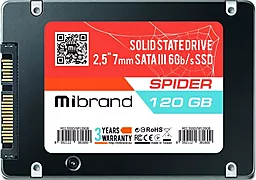 Накопичувач SSD Mibrand Spider 120 GB (MI2.5SSD/SP120GB) OEM
