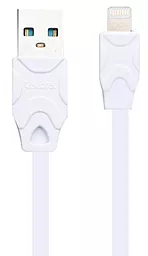 Кабель Celebrat CB-02i 12w 2.4a USB-A - Lightning сable White - фото Кабель Celebrat CB-02i 12w 2.4a USB-A - Lightning сable White