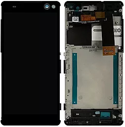 Дисплей Sony Xperia C5 Ultra (E5506, E5533, E5553, E5563) с тачскрином и рамкой, Black - фото Дисплей Sony Xperia C5 Ultra (E5506, E5533, E5553, E5563) с тачскрином и рамкой, Black